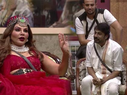 Bigg Boss Marathi 4: Kiran mane reaction on Rakhi sawant's dance performance in bigg boss house | Bigg Boss Marathi 4 : राखी सावंतचा बिग बॉसच्या घरात नादखुळा!, किरण माने म्हणाले-काय सांगू...