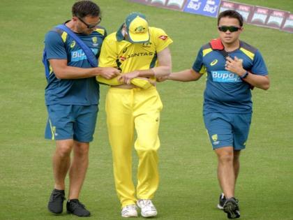 australia wc squad jhye richardson rules out shoulder injury replace by kane richardson | झाए रिचर्डसन ऑस्ट्रेलियाच्या वर्ल्ड कप संघाबाहेर, केन घेणार जागा
