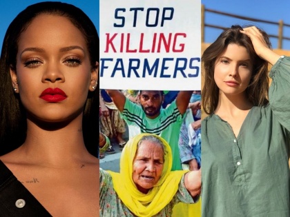After Rihanna, these celebrities supported the peasant movement, one of which is Jacqueline Fernandez's twin. | रिहानानंतर या सेलिब्रेटींनी शेतकरी आंदोलनाला दिला पाठिंबा, एक तर जॅकलिन फर्नांडिसची जुडवा म्हणून आहे प्रचलित