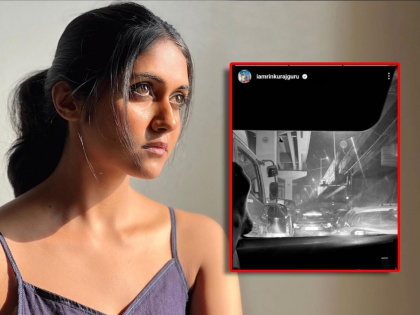marathi actress rinku rajguru stuck in traffic shared post | मुंबईच्या ट्राफिकमध्ये अडकली रिंकू राजगुरू, पोस्ट शेअर करत म्हणाली...