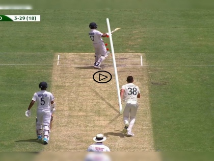 India vs Australia, 4th Test Day 3 : Cameron Green grabs a smart catch and Rishabh Pant has to go, Video | India vs Australia, 4th Test : विचित्र फटका मारून माघारी परतला रिषभ पंत; टीम इंडिया संकटात, Video 