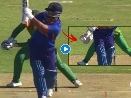 IND vs SA, 1st ODI : Quinton de Kock or MS Dhoni? SA wicket-keeper's stumping to dismiss Rishabh Pant, Watch Video | IND vs SA, 1st ODI : क्विंटन डी कॉकची MS Dhoni स्टाईल स्टम्पिंग; रिषभ पंत काही समजण्याआधी झाला बाद, पाहा भारी Video 