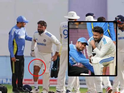 Rishabh Pant knee Injury Dhruv jurel in as replacement wicket keeper IND vs NZ 1st Test Day 3 Live Updates | IND vs NZ: पंत किपिंगला आलाच नाही! ध्रुव जुरेलने घेतली जागा; 'त्या' फोटोने वाढवली चिंता