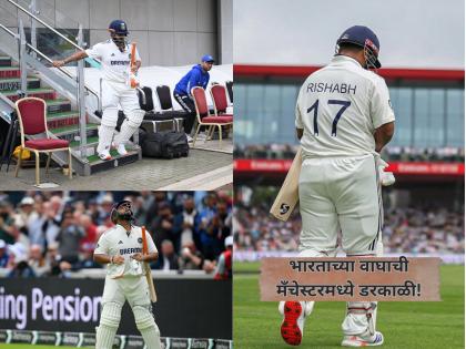 Most sixes for India in Tests, Rishabh Pant Equals Virender Sehwag Record | वाघाच्या काळजाचा! जखमी असूनही इंग्लंडशी भिडला, मँचेस्टरमध्ये पंतची विक्रमी खेळी
