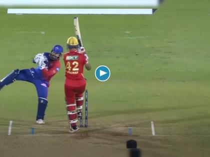 IPL 2022, DC vs PBKS Live Updates : What a catch by Rishabh Pant, bowling change works as Lalit yadav gets Shikhar  Dhawan, PBKS 4/54 Watch Video  | Delhi Capitals IPL 2022, DC vs PBKS Live Updates : दिल्ली कॅपिटल्सने कोरोनाशी दोन हात सुरू असताना पंजाब किंग्सला आसमान दाखवले, Rishabh Pant च्या भन्नाट कॅचने मन जिंकले, Video 