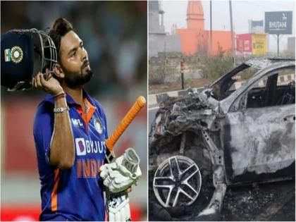 Rishabh Pant Accident: "I'm Rishabh Pant", told the rescuers, but they didn't know...; Saved lives not once but twice | Rishabh Pant Accident: "मी रिषभ पंत", वाचवणाऱ्यांना सांगितले पण, ते ओळखतच नव्हते...; एकदा नाही दोनदा जीव वाचविला