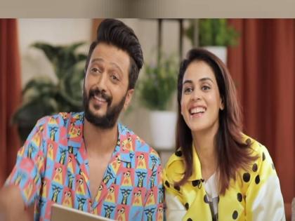 riteish-deshmukh-shares-hillarious-memory-of-genelia-before-their-marriage-says-she-used-to-talk-with-lizard | Ved Marathi Movie : मी पालीला घाबरत नाही पण...रितेश देशमुखने सांगितला जिनीलियाचा लग्नाअगोदरचा तो किस्सा