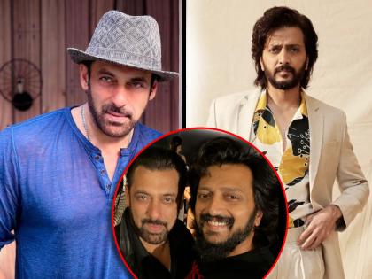 salman khan birthday riteish deshmukh shared special post for bhaijan goes viral | रितेशचा 'भाई'चारा! सलमानच्या वाढदिवशी लिहिली 'वेड' लावणारी पोस्ट, म्हणाला...