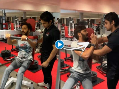 riteish deshmukh share funny video from gym leg day goes viral | 'माझी आई वाट पाहतीये..मला जाऊ द्या'; रितेश देशमुखने केली जीम ट्रेनरला विनंती