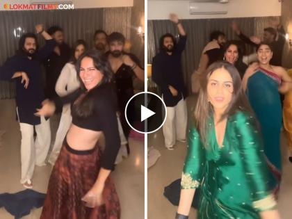 riteish deshmukh and genelia dance video on katrina kaif chikni chameli song netizens react | रितेश-जिनिलियाचा 'चिकनी चमेली' गाण्यावर लयभारी डान्स; मित्रमंडळींसोबत बेभान होऊन नाचले 