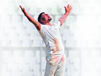 Train 'Superfast'! Ranji Trophy: Ten-wicket win over strong Mumbai | रेल्वे ‘सुपरफास्ट’! रणजी करंडक : बलाढ्य मुंबईवर दहा गड्यांनी मात