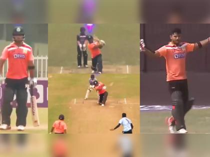 Riyan Parag smashed 148 runs from 64 balls including 6 fours & 17 sixes in Guwahati T20 Premier League | नुसता राडा! २३ चेंडूंत १२६ धावांचा पाऊस, IPL 2023 आधी राजस्थान रॉयल्सचा फलंदाजानं आणलं वादळ