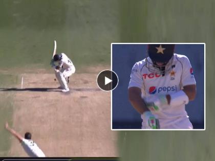 pak vs aus 2nd test mohammad rizwan dismissal controversy pakistan vs australia | ड्रामेबाज!! रिव्यू घेताच मोहम्मद रिझवानने सुरू केली 'नाटकं'; थर्ड अंपायरने रिप्ले पाहिला अन्... (Video)