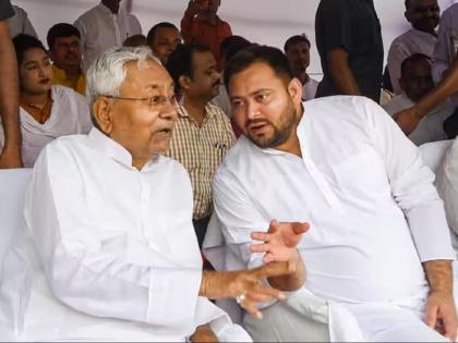 Bihar CM Nitish Kumar: bihar-rjd-is-uncontrolled-gave-reaction-and-target-bjp-after-nitish-kumar-video | नितीश कुमार 'कंट्रोल' तर आता RJD 'अनकंट्रोल', BJP ला घेरण्यासाठी केले अतिशय टोकाचे ट्विट