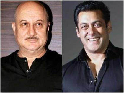 Anupam Kher says How salman khan reacted on the kashmir files films | The Kashmir Files बघितल्यानंतर कशी होती सलमानची रिएक्शन? अनुपम खेर म्हणाले, कॉल केला अन्...