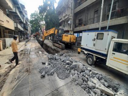 Road works very slow Pune citizens get ready to travel through potholes | रस्त्यांची कामे अत्यंत कासवगतीने; पुणेकरांनाे, खड्ड्यांतून प्रवास करण्यासाठी व्हा सज्ज!