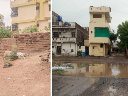 two km to reach the house visible to the eye of Devalai area in Chhatrapati Sambahjinagar | हाकेचे अंतर अन डोळ्याने दिसणारे घर गाठण्यासाठी दोन कि.मी. फेरा