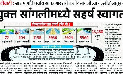  Critical interference by the Collector of the highway - the impact of Lokmat | महामार्गाच्या दुर्दशेची जिल्हाधिकाऱ्यांकडून गंभीर दखल - लोकमतचा प्रभाव