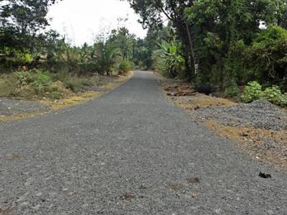 The highway was demolished even before the Kankavalkar agitation ... | कणकवलीकरांच्या आंदोलनाआधीच महामार्गाचे डांबरीकरण