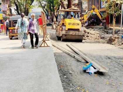 Acceleration of stalled road concreting works in Mumbai; Starting various tasks | मुंबईतील ठप्प पडलेल्या रस्ते काँक्रिटीकरणाच्या कामांना गती; विविध कामांना प्रारंभ