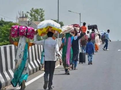 muzaffarnagar 6 migrants workers died and 2 injured bus ramps vrd | CoronaVirus News : पायी बिहारला जाणाऱ्या मजुरांना भरधाव रोडवेज बसने चिरडले, 6 जणांचा मृत्यू