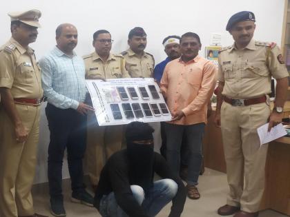 police arrested robber; action by bajarpeth police | सराईत चोरटा गजाआड; बाजारपेठ पोलिसांची कारवाई