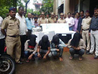 Accused arrested; open 14 house breaking and 10 chain snatching cases | अट्टल चोरांना बेड्या; घरफोडीचे १४ तर सोनसाखळी चोरीचे १० गुन्हे उघड 