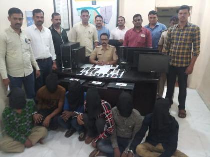 police arrested gang who involve in housebreaking | घरफोडी करणाऱ्या टोळीच्या पोलीसांनी आवळल्या मुसक्या 