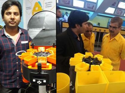 एकाच कढाईत 45 भाज्या बनविणारा 'रोबोटकुक'