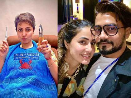 Hina Khan boyfriend Rocky Jaiswal cooked favourite meal for her post on social media | ब्रेस्ट कॅन्सरशी लढा देणाऱ्या हिना खानसाठी बॉयफ्रेंड रॉकीची पोस्ट; म्हणाला, "आयुष्याला अर्थ..."