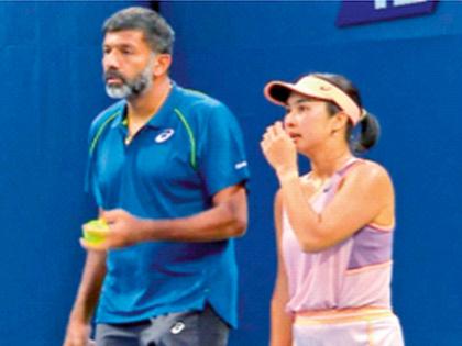 US Open Tennis; Rohan Bopanna's defeat, disappointment in mixed doubles | यूएस ओपन टेनिस; रोहन बोपन्नाचा पराभव, मिश्र दुहेरीत निराशा