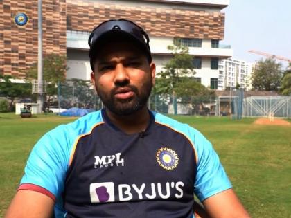 Rohit Sharma, India's new white-ball captain, has opened up on taking up the new responsibility in an interview with bcci.tv.  | Rohit Sharma : रोहित शर्मा नव्या जबाबदारीबद्दल मोकळेपणानं बोलला, भारतीय खेळाडूंना एक मोलाचा सल्ला दिला; Video