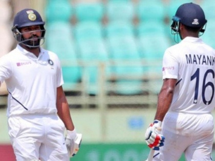 India vs South Africa, 1st Test: This is the first time two openers other than from England and Australia have made 100s in same inns against South Africa | India vs South Africa, 1st Test : रोहित-मयांक जोडीला पहिला मान, आफ्रिकेविरुद्ध सांभाळली कमान