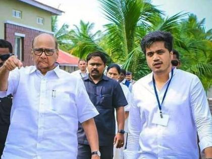 ncp chief sharad pawar reaction over bjp leader mohit kamboj allegations on rohit pawar | Sharad Pawar: नातवाच्या मदतीला आजोबा सरसावले! रोहित पवारांवर भाजपचे आरोप; शरद पवारांनी सुनावले, म्हणाले...