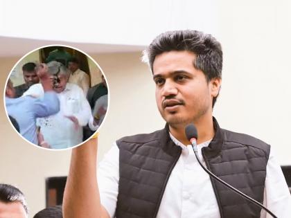 ink thrown on maharashtra minister chandrakant patil pune pimpri ncp leader rohit pawar commented on incident | "चंद्रकांत दादांचं वक्तव्य हे योग्य नव्हतंच पण...;" रोहित पवारांनी शाईफेकीच्या घटनेवर दिली प्रतिक्रिया