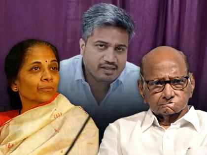 An emotional card from the Pawar family after grandfather now grandmother is also in the party office During the interrogation of Rohit Pawar | पवार कुटुंबाकडून इमोशनल कार्ड?; रोहित पवारांच्या चौकशीवेळी आजोबांनंतर आता आजीही मैदानात!