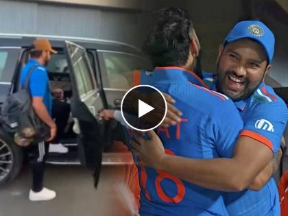 Rohit Sharma and Virat Kohli travelling in same car after a very long time, watch here viral video on social media | Virat And Rohit : जय-वीरू! रोहित शर्मा-विराट कोहली यांचा सुहाना 'सफर', video viral