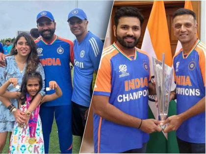 t20 world cup winner team india An emotional Instagram post by Captain Rohit Sharma for Rahul Dravid, read here details | तुझी साथ हे माझं भाग्य! राहुल द्रविडसाठी रोहितची भावनिक पोस्ट; डोळ्यात येईल पाणी, वाचा सविस्तर