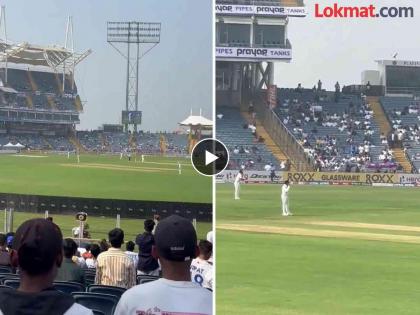 India vs New Zealand 2nd Test Live Updates Mumbai Cha Raja, Rohit Sharma chants at the Pune stadium | IND vs NZ Pune Test : पुण्यात रोहित शर्माच्या नावाचा जयघोष; हिटमॅनसाठी चाहत्यांची जोरदार घोषणाबाजी