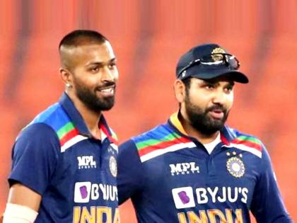 Rohit Sharma Reaction on Ex Mumbai Indians All Rounder Hardik Pandya over Team India Comeback ahead of IND vs WI T20 Series Press Conference  | Rohit Sharma on Hardik Pandya: Mumbai Indiansमधून एकत्र मैदान गाजवलेल्या हार्दिक पांड्याबद्दल रोहित म्हणतो...