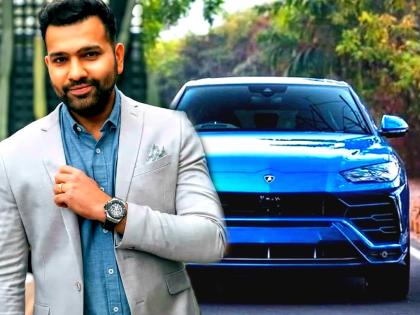 Rohit Sharma purchases Lamborghini Urus worth Rupees 3 crore 10 Lakhs gets car with personalized interiors | Rohit Sharma, Lamborghini Urus : बाबोsss... 'हिटमॅन'ने घेतली ३ कोटींची आलिशान लॅम्बोर्गिनी कार; भन्नाट personalized interior चे फोटो एकदा पाहाच