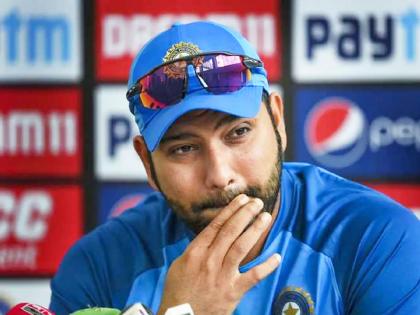 rohit sharma twitter account hacked some bizarre tweets cast doubt | रोहित शर्माचे ट्विटर अकाऊंट हॅक? ‘त्या’ ३ विचित्र ट्विट्समुळे संशय व्यक्त