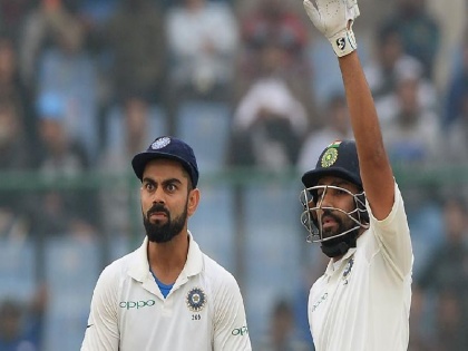 India vs South Africa 2018: Indian captain virat kohli disclose the reason why he dropped ajinkya rahane | India Vs South Africa 2018 :...म्हणून रहाणेच्या जागी रोहित शर्माला निवडलं - विराट कोहली