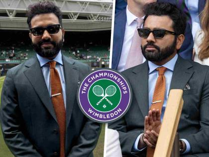 Rohit Sharma picture on Wimbledon official Instagram account became the most-liked post of the season Team India Mumbaikar Cricketer | जिथे जाऊ तिथे 'रेकॉर्ड'! मुंबईकर रोहित शर्माने 'विम्बल्डन'मध्ये पोहोचताच रचला मोठ्ठा इतिहास!!