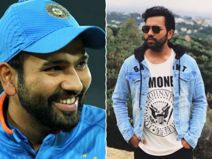 ICC World Cup 2019: Rohit Sharma finds unique way to spend time during travel - Watch | ICC World Cup 2019 : क्रिकेटर नव्हे तर अ‍ॅक्टर रोहित शर्मा, हिटमॅनचा हटके अंदाज Video