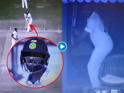 IND vs SL, 1st Test Day 2 Live Updates : Rohit sharma copying the action of virat kohli from ground to dressing room, Video | IND vs SL, 1st Test: विराट कोहली फलंदाजी करत असताना ड्रेसिंग रुममध्ये रोहित शर्माचे काय चालले होते, ते पाहा; Video Viral