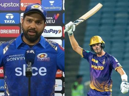 MI vs KKR IPL 2022 Live Updates : This will be hard to digest - the way it turned out in the last few overs, Never expected Pat Cummins to come and play like that, Say Rohit Sharma video | Rohit Sharma on Pat Cummins, MI vs KKR IPL 2022 Live Updates : एवढं पण कोण हाणतं का?; पॅट कमिन्सची आतषबाजी पाहून रोहित शर्मा हतबल, म्हणाला..., Video