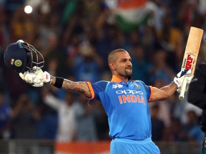 IND vs PAK: Shikhar Dhawan create unique record, join Tendulkar and Dravid | IND vs PAK : शिखर धवन विक्रमांतही 'गब्बर'; पाकविरुद्धचे शतक ठरले अनोखे