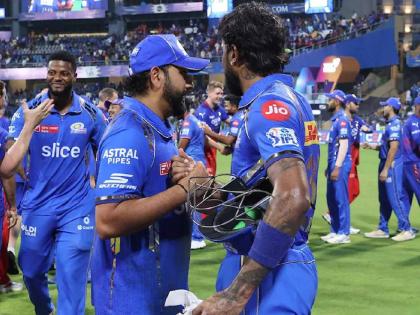 Report claimed that Rohit Sharma, Suryakumar Yadav Leave As Hardik Pandya Comes To Bat   | मुंबई इंडियन्सच्या ताफ्यात वाद? हार्दिक सरावाला येताच रोहितसह तिघांनी मैदान सोडले