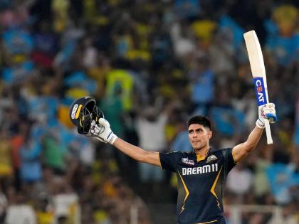 Gujarat Titans captain Shubman Gill has been fined Rs 24 lakh for maintaining slow over rate during the IPL match against Chennai Super Kings, GT each individually fined either INR 6 lakhs or 25 percent of their respective match fees, whichever is lesser. | शतकवीर शुबमन गिलवर BCCI ची कारवाई; गुजरात टायटन्सच्या सर्व खेळाडूंना भुर्दंड